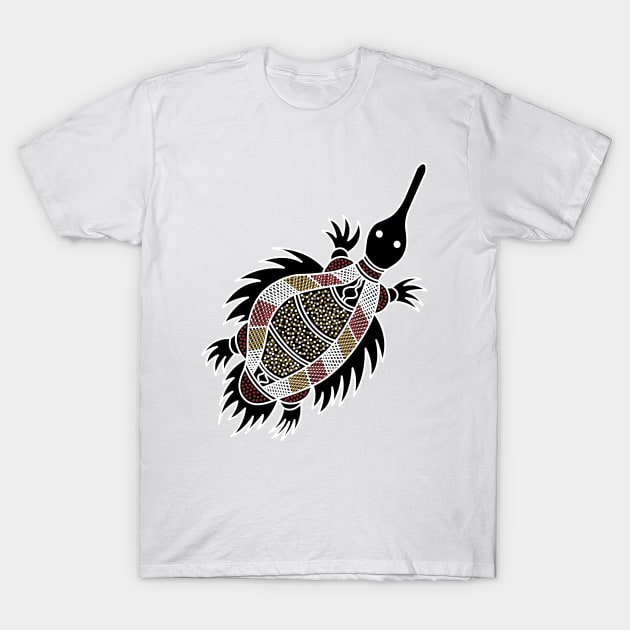 Aboriginal Art - Echidna T-Shirt by hogartharts